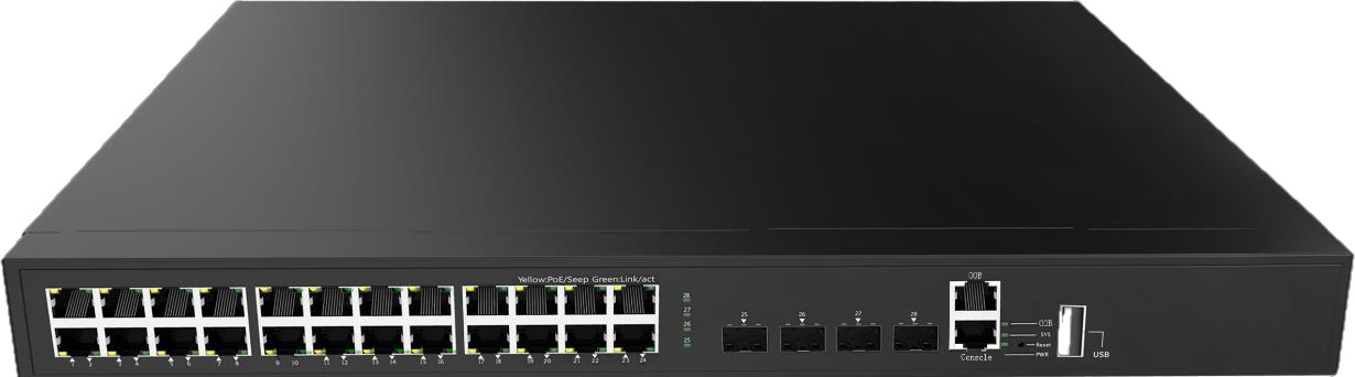 Campus & Access Switches represented by SIDERA SN-2324G-4XGF